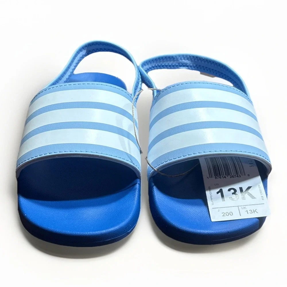Adidas Adilette Estrap Slide Sandal Size 13 Kids Unisex